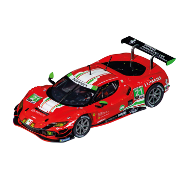 CARRO PARA PISTA ELÉTRICA AUTORAMA CARRERA EVOLUTION FERRARI 296 GT3 ESCALA 1/32 CAR20027762